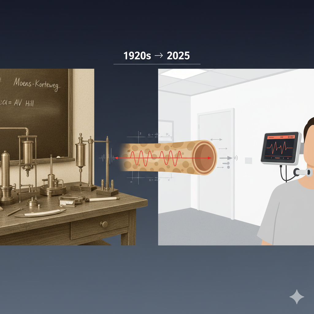 Pulse Wave Velocity: Physics to Clinical Prediction
